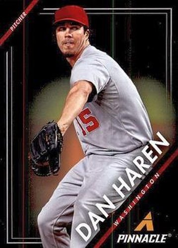#98 Dan Haren - Washington Nationals - 2013 Pinnacle Baseball