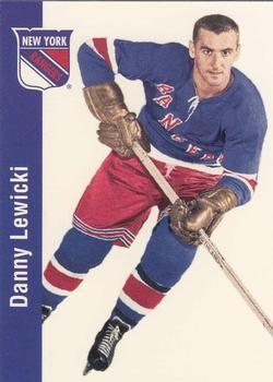 #98 Danny Lewicki - New York Rangers - 1994 Parkhurst Missing Link 1956-57 Hockey