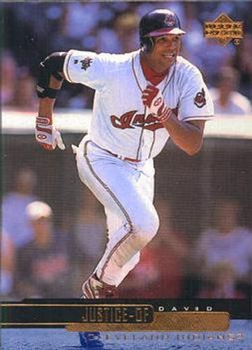 #98 David Justice - Cleveland Indians - 2000 Upper Deck Baseball