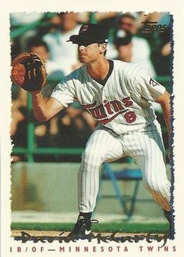 #98 David McCarty - Minnesota Twins - 1995 Topps Baseball