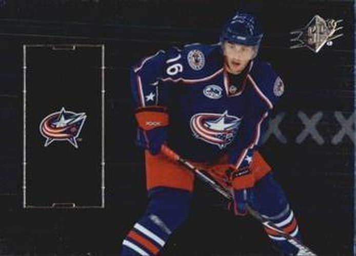 #98 Derick Brassard - Columbus Blue Jackets - 2009-10 SPx Hockey