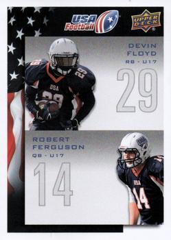 #98 Devin Floyd / Robert Ferguson - USA - 2014 Upper Deck USA Football