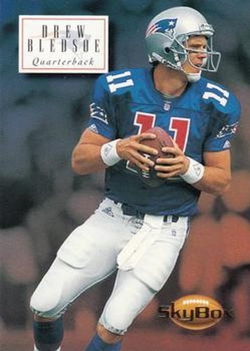 #98 Drew Bledsoe - New England Patriots - 1994 SkyBox Premium Football