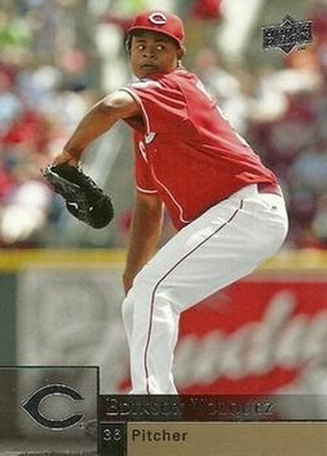 #98 Edinson Volquez - Cincinnati Reds - 2009 Upper Deck Baseball