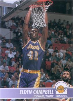 #98 Elden Campbell - Los Angeles Lakers - 1994-95 Hoops Basketball