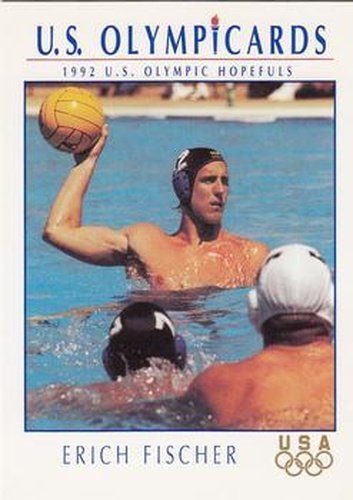 #98 Erich Fischer - USA - 1992 Impel U.S. Olympic Hopefuls