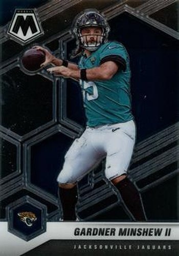 #98 Gardner Minshew II - Jacksonville Jaguars - 2021 Panini Mosaic Football