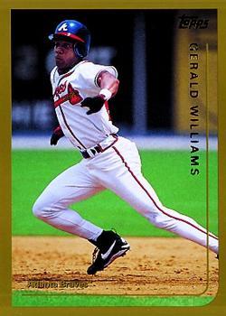 #98 Gerald Williams - Atlanta Braves - 1999 Topps Baseball