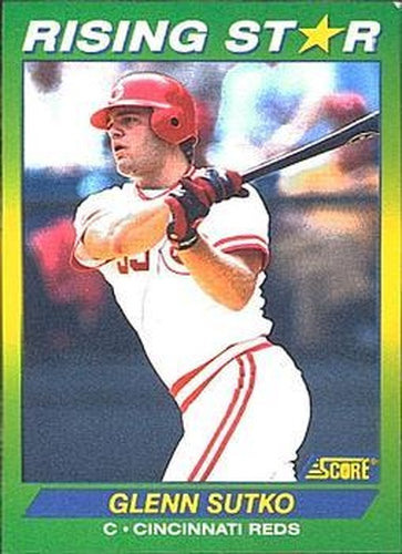 #98 Glenn Sutko - Cincinnati Reds - 1992 Score 100 Rising Stars Baseball