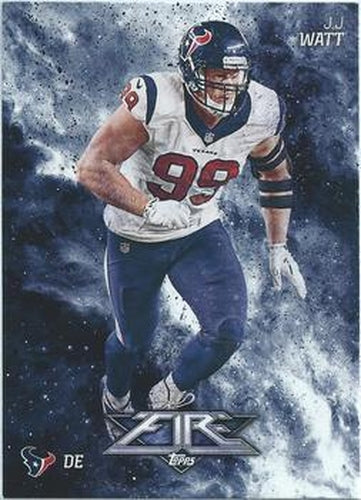 #98 J.J. Watt - Houston Texans - 2014 Topps Fire Football