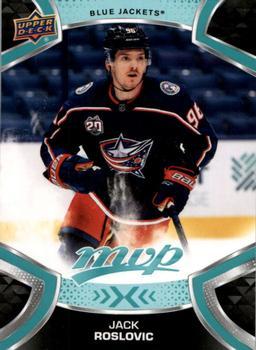 #98 Jack Roslovic - Columbus Blue Jackets - 2021-22 Upper Deck MVP Hockey