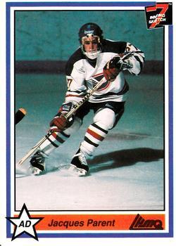#98 Jacques Parent - Trois-Rivieres Draveurs - 1990-91 7th Inning Sketch QMJHL Hockey