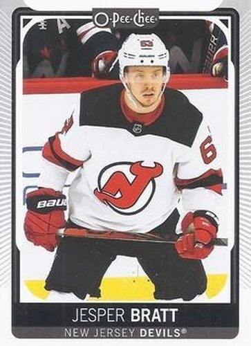#98 Jesper Bratt - New Jersey Devils - 2021-22 O-Pee-Chee Hockey