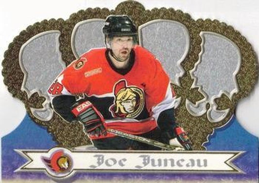 #98 Joe Juneau - Ottawa Senators - 1999-00 Pacific Crown Royale Hockey