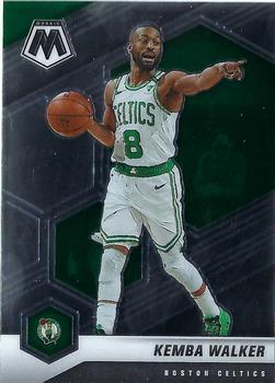 #98 Kemba Walker - Boston Celtics - 2020-21 Panini Mosaic Basketball