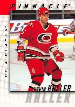 #98 Kevin Haller - Carolina Hurricanes - 1997-98 Pinnacle Be a Player Hockey
