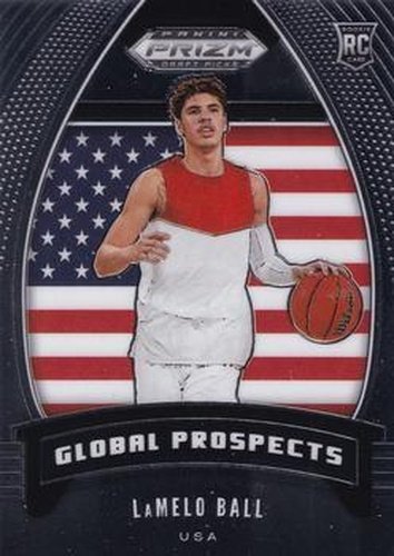 #98 LaMelo Ball - Illawarra Hawks - 2020 Panini Prizm Draft Picks Collegiate Basketball