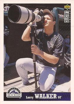 #98 Larry Walker - Colorado Rockies - 1997 Collector's Choice Baseball