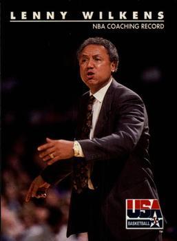 #98 Lenny Wilkens - USA - 1992 SkyBox USA Basketball