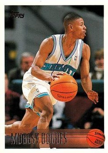 #98 Muggsy Bogues - Charlotte Hornets - 1996-97 Topps Basketball