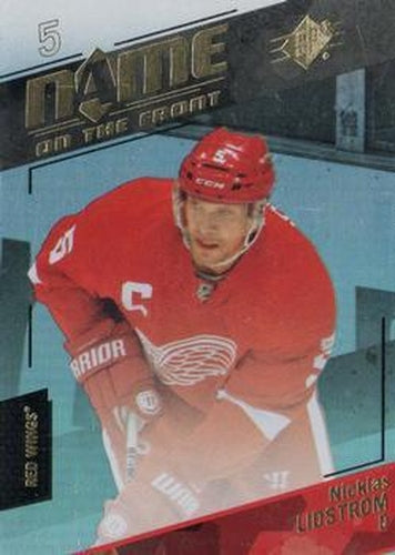 #98 Nicklas Lidstrom - Detroit Red Wings - 2015-16 SPx Hockey