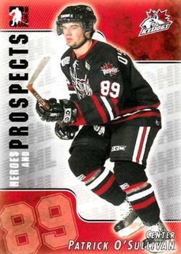 #98 Patrick O'Sullivan - Mississauga Icedogs - 2004-05 In The Game Heroes and Prospects Hockey