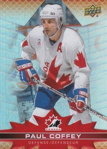 #98 Paul Coffey - Canada - 2021-22 Upper Deck Tim Hortons Team Canada Hockey