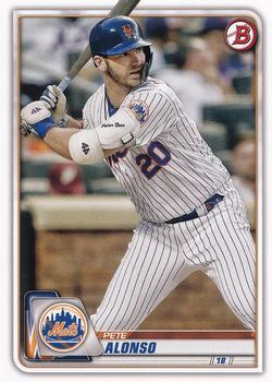 #98 Pete Alonso - New York Mets - 2020 Bowman Baseball