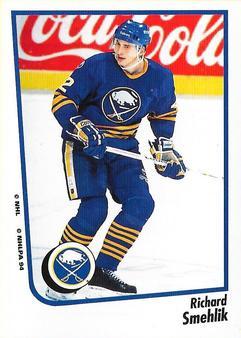 #98 Richard Smehlik - Buffalo Sabres - 1994-95 Panini Hockey Stickers