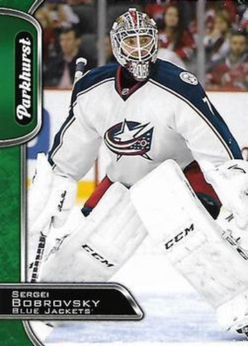 #98 Sergei Bobrovsky - Columbus Blue Jackets - 2016-17 Parkhurst Hockey