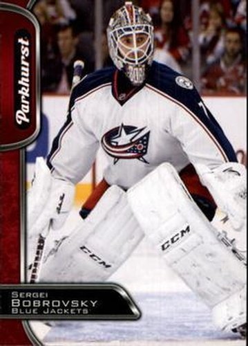 #98 Sergei Bobrovsky - Columbus Blue Jackets - 2016-17 Parkhurst - Red Hockey