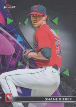 #98 Shane Bieber - Cleveland Indians - 2021 Finest Baseball