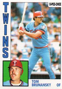 #98 Tom Brunansky - Minnesota Twins - 1984 O-Pee-Chee Baseball