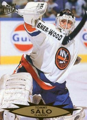 #98 Tommy Salo - New York Islanders - 1995-96 Ultra Hockey