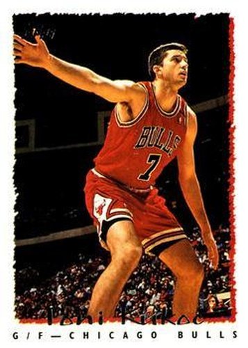#98 Toni Kukoc - Chicago Bulls - 1994-95 Topps Basketball