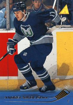 #98 Andrei Nikolishin - Hartford Whalers - 1995-96 Pinnacle Hockey