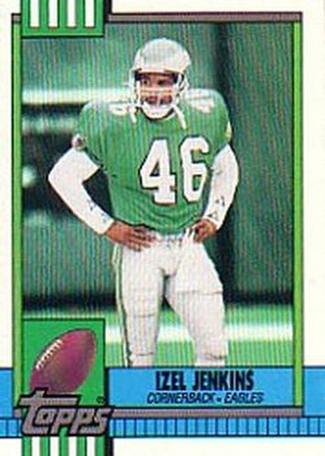 #98 Izel Jenkins - Philadelphia Eagles - 1990 Topps Football