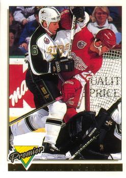 #98 Jim Johnson - Dallas Stars - 1993-94 O-Pee-Chee Premier Hockey - Gold