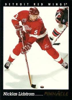 #98 Nicklas Lidstrom - Detroit Red Wings - 1993-94 Pinnacle Hockey