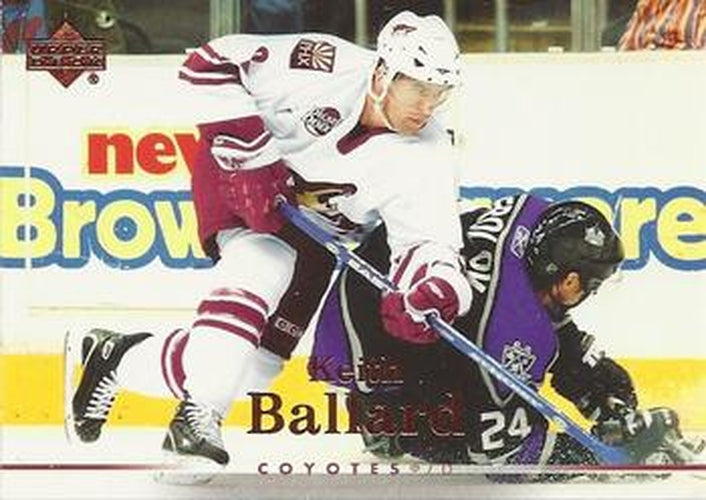 #98 Keith Ballard - Phoenix Coyotes - 2007-08 Upper Deck Hockey