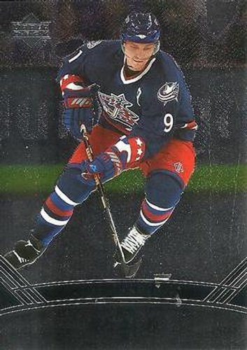 #98 Sergei Fedorov - Columbus Blue Jackets - 2006-07 Upper Deck Black Diamond Hockey