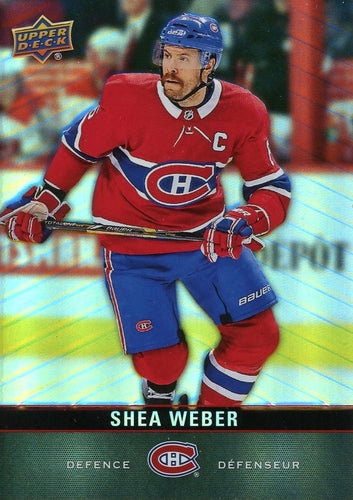 #98 Shea Weber - Montreal Canadiens - 2019-20 Upper Deck Tim Hortons Hockey