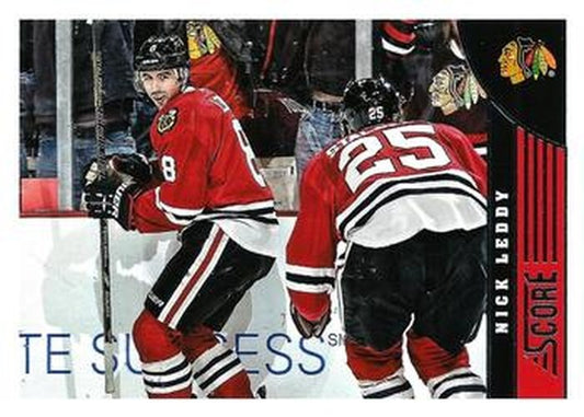 #98 Nick Leddy - Chicago Blackhawks - 2013-14 Score Hockey