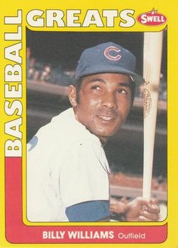#98 Billy Williams - Chicago Cubs - 1991 Swell Baseball Greats