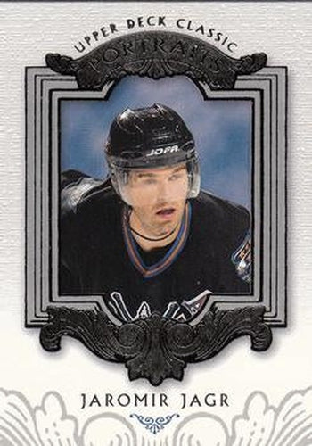 #98 Jaromir Jagr - Washington Capitals - 2003-04 Upper Deck Classic Portraits Hockey