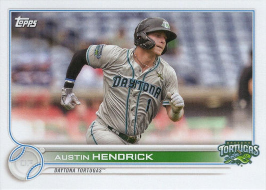 #PD-98 Austin Hendrick - Daytona Tortugas - 2022 Topps Pro Debut Baseball
