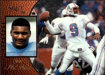 #98 Steve McNair - Houston Oilers - 1996 Select Football