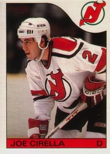 #98 Joe Cirella - New Jersey Devils - 1985-86 O-Pee-Chee Hockey