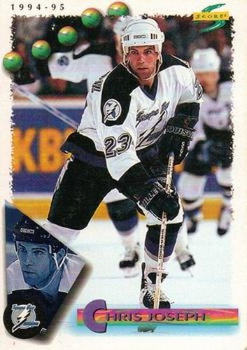 #98 Chris Joseph - Tampa Bay Lightning - 1994-95 Score Hockey