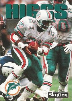 #98 Mark Higgs - Miami Dolphins - 1992 SkyBox Impact Football